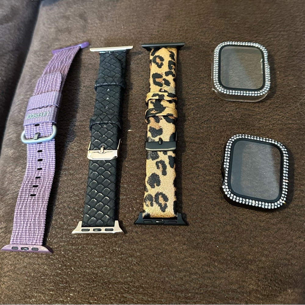 Apple Watch Bands and Cases Set